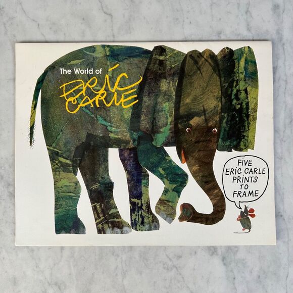 The World of Eric Carle: A Portfolio of Prints Five Prints to Frame Nursery Kids - Picture 1 of 8